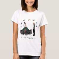Modern Elegant Bride Groom Wedding T-Shirt