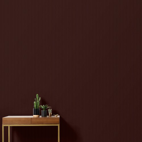 Modern Elegant Brown Striped Room Home Wall Decor Wallpaper