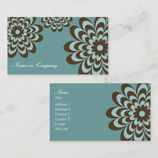 Customizable Modern Elegant Business Card or Networking Card