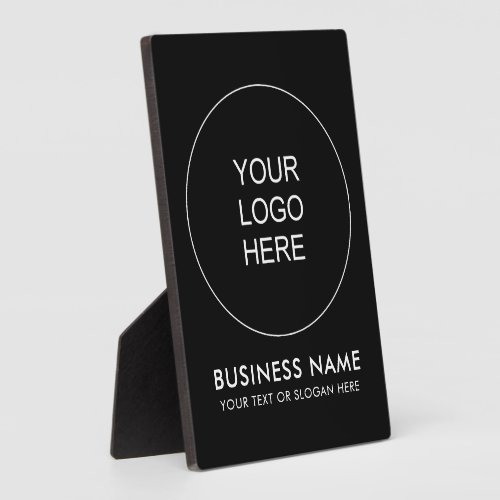 Modern Elegant Business Logo Here Template Best Plaque