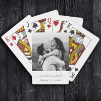 Modern Elegant Calligraphy Photo Wedding Guest