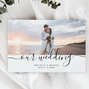 https://rlv.zcache.com/modern_elegant_chic_handwritten_photo_wedding_guest_book-r_7c7te4_307.jpg