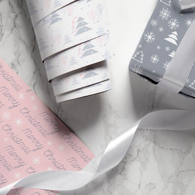 Modern Elegant Christmas Holiday Pattern Wrapping Paper Sheets (Creator Uploaded)