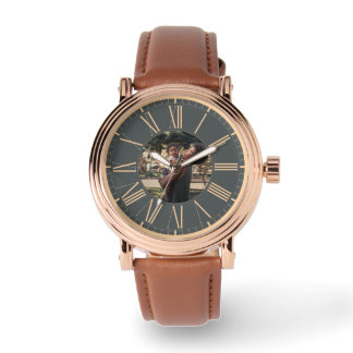 Modern Elegant Classic Photopop Father's Day Watch