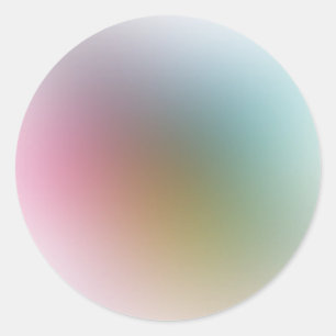 Modern Elegant Colorful Blank Template Trendy Classic Round Sticker
