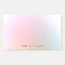 Modern Elegant Colorful Professional Template Post-it Notes