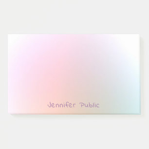 Modern Elegant Colorful Professional Template Post-it Notes
