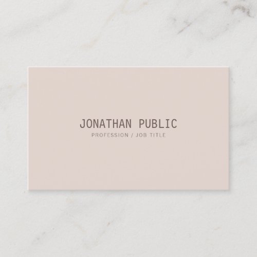 Modern Elegant Colors Creative Designed Template Business Card