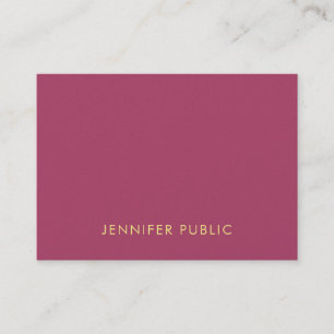 Modern Elegant Colors Simple Template Luxury Business Card