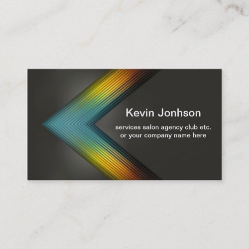 Modern Elegant Creative Sleek Professional Clean Business Card