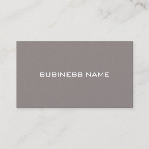 Modern Elegant Design Plain Pearl Finish Deluxe Business Card