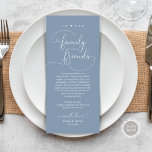 Modern Elegant Dinner Place Setting Thank You Card<br><div class="desc">Share the love and show your appreciation to your guests, when they sit down at their seat and read this personalised charming thank you place card. It's a wonderful way to kick off your special day celebration! This card is sure to set the tone for an unforgettable event. The thank...</div>