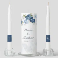 Dusty Blue Candle 