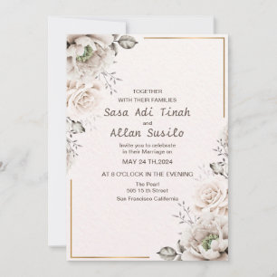 Modern Elegant Editable Wedding Invitation