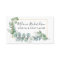 Modern Elegant Eucalyptus Leaves Gold Framed
