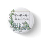 Modern Elegant Eucalyptus Leaves Gold Framed