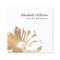Modern Elegant Faux Gold Floral Event Planner