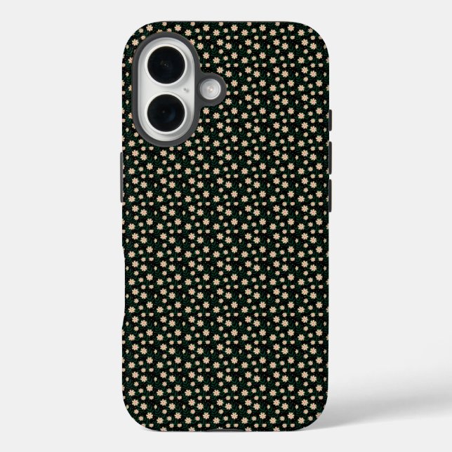 Modern Elegant Floral Pattern  Case-Mate iPhone Case (Back)
