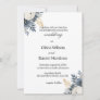Modern Elegant Floral Wedding Invitation