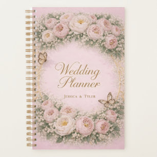 Modern Elegant Floral Wedding Planner