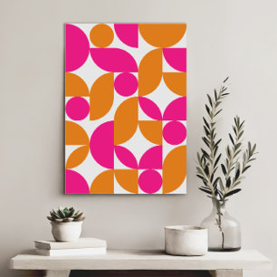 Modern Elegant Geometric Abstract Minimalist Art Canvas Print