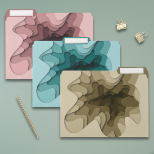 Modern Elegant Girly File Folder
