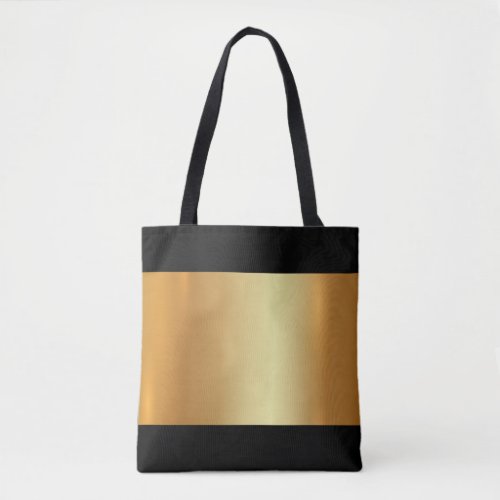 Modern Elegant Glam Gold Light And Shadow Golden Tote Bag