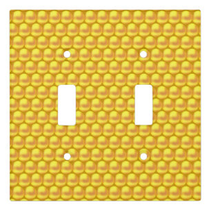 Modern Elegant Gold Dots Light Switch Cover