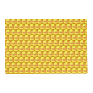 Modern Elegant Gold Dots Placemat