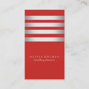 Modern Elegant Gold Foil Metal Professional Business Card