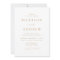 Modern Elegant Gold Minimalist Wedding