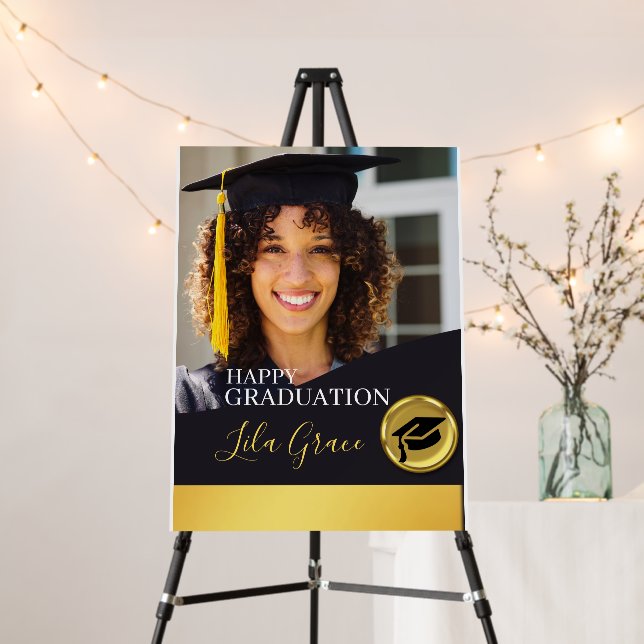 Modern Elegant Graduation Foam Board (In Situ (Stand))