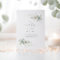 Modern Elegant Greenery Minimalist Wedding
