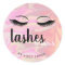Modern elegant holographic lashes & brows