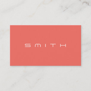 Modern elegant minimal style business card