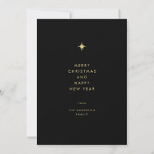 Modern Elegant Minimal Typography Family Christmas