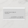 Modern Elegant Minimalist Design Professional Business Card