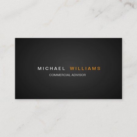 Modern Elegant Minimalist Professional Business Card