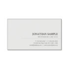 Modern Elegant Minimalist Professional Plain