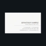 Modern Elegant Minimalist Professional Plain Business Card<br><div class="desc">Modern Elegant Trendy Minimalist Professional Plain Business Card. Perfect for Real Estate Agents,  Accountants,  Realtors,  Brokers,  Attorneys,  Lawyers,  Doctors,  Corporate Professionals,  Stylists,  Architects,  Engineers,  Directors,  Managers,  Consultants,  Designers,  Teachers,  Musicians,  all professions.</div>