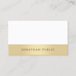 Modern Elegant Minimalist Professional Template Business Card