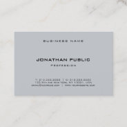 Modern Elegant Minimalist Professional Template Business Card at Zazzle