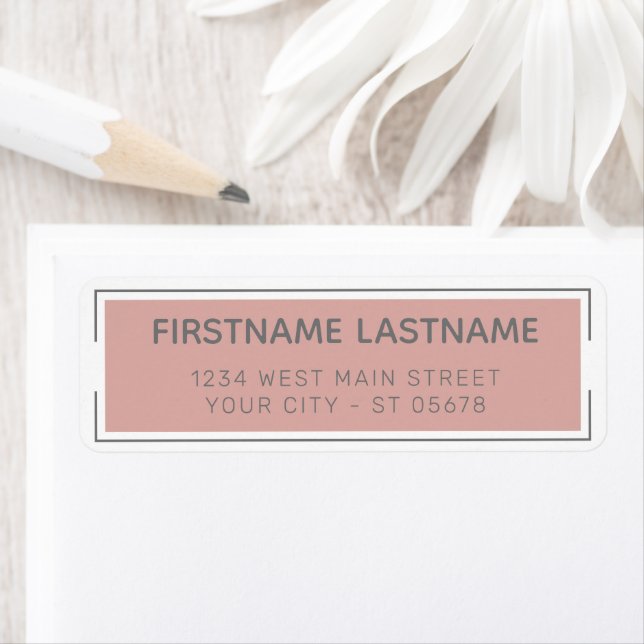 Modern Elegant Minimalist Styled Typography Script Label (Insitu)