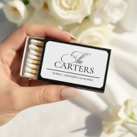 Modern Elegant Minimalist Wedding Favors