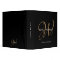 Modern Elegant Monogram Script Name Gold Recipe 