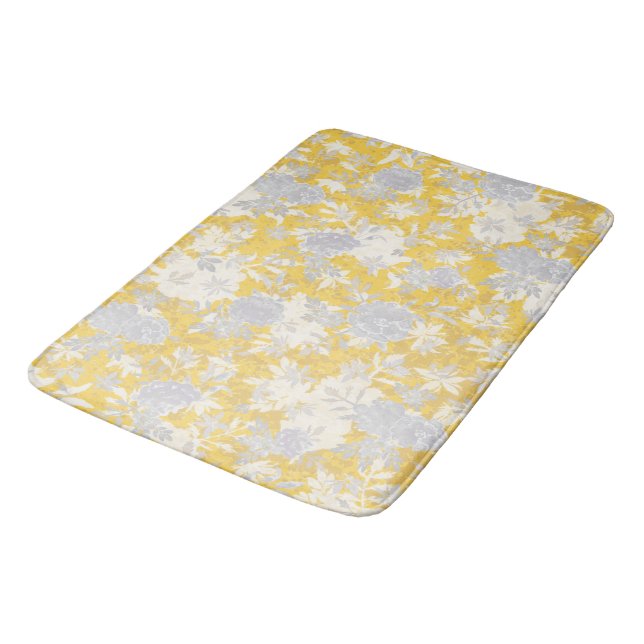 Marigold Flower Bath Mat