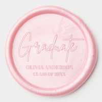 Modern Elegant Name Class Graduate Graduation