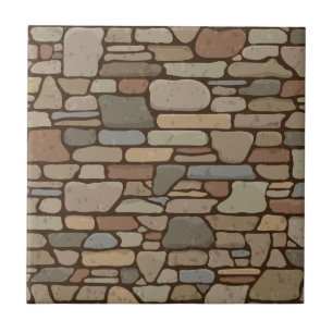 Modern elegant nature style stone pattern Unique Ceramic Tile