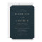 Modern Elegant Navy Minimalist Wedding