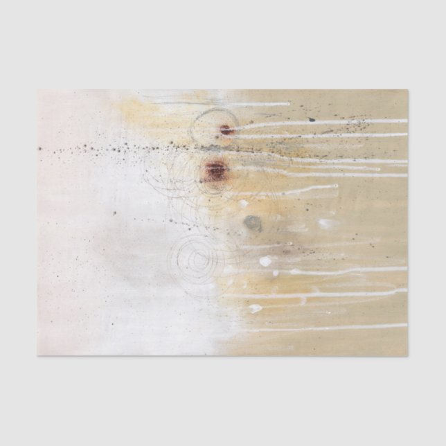 Modern Elegant Pattern Abstract Tissue Paper (Front)